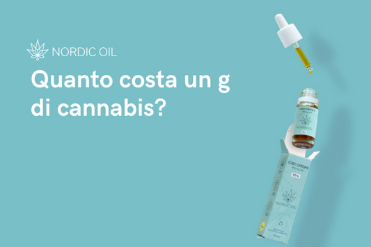 Quanto costa un g di cannabis