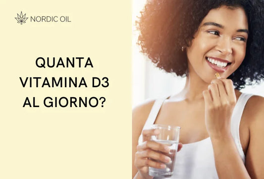 Di quanta vitamina D3 si ha bisogno ogni giorno?