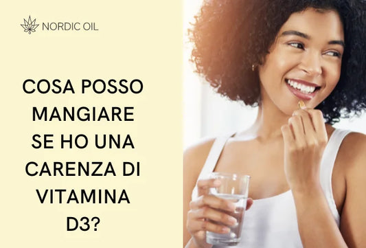 Alimentazione efficace per la carenza di vitamina D3