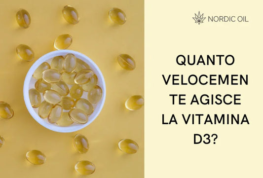 Quanto velocemente funzionano le compresse di vitamina D3?