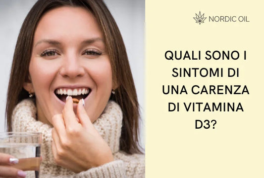 Quali sono i sintomi della carenza di vitamina D3?
