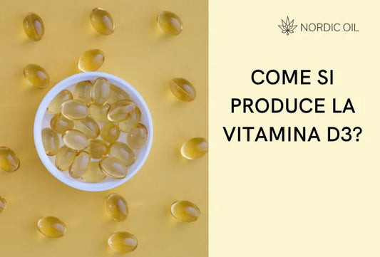 Come viene prodotta la vitamina D3?