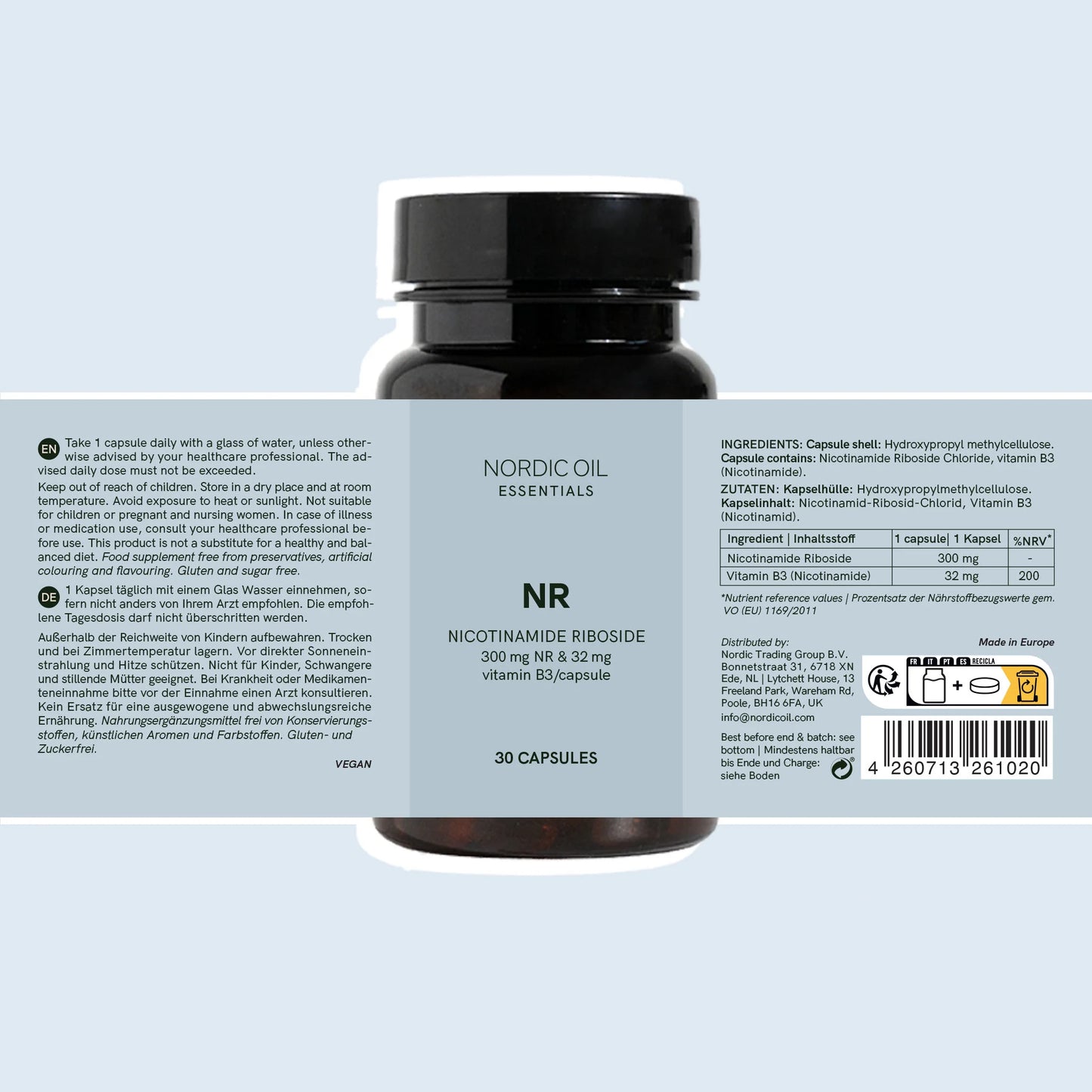 Capsule di Nicotinamide Riboside (NR)