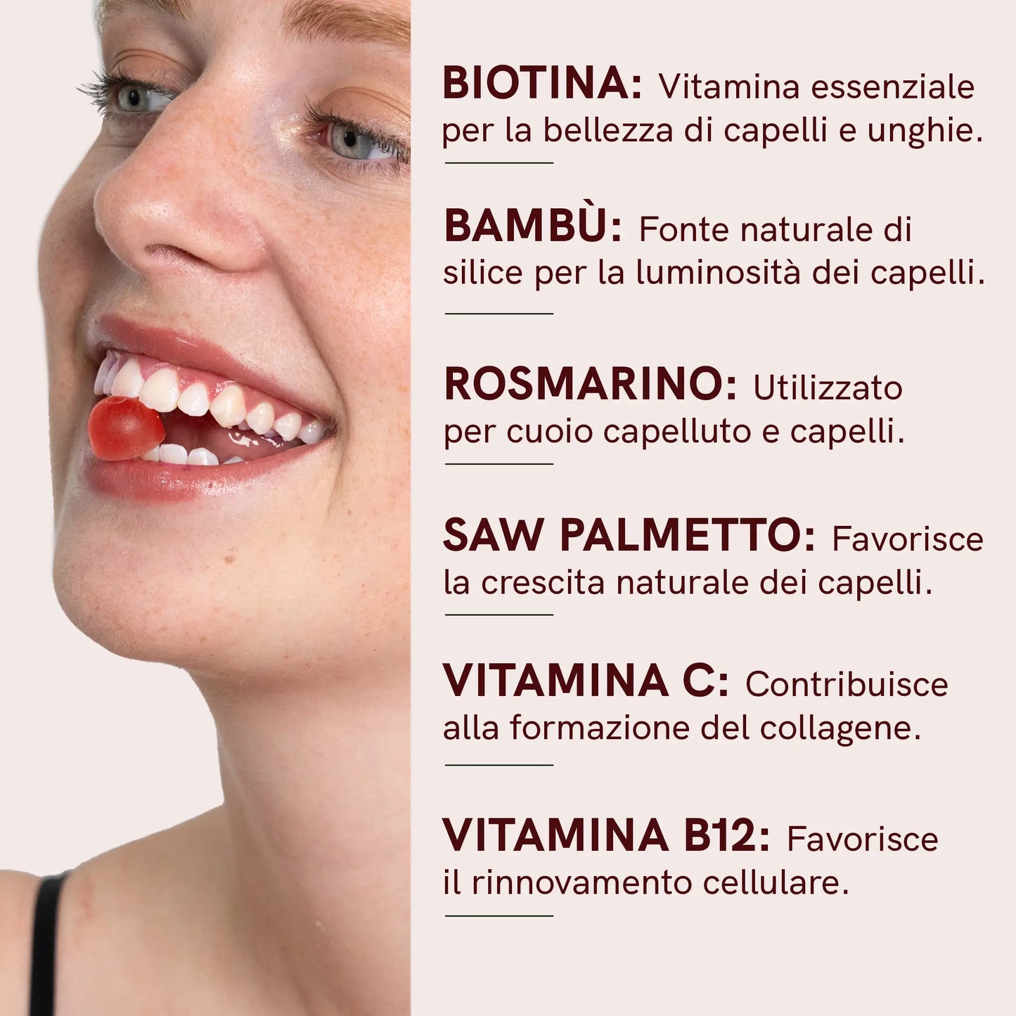 Integratore per Capelli, Pelle e Unghie
