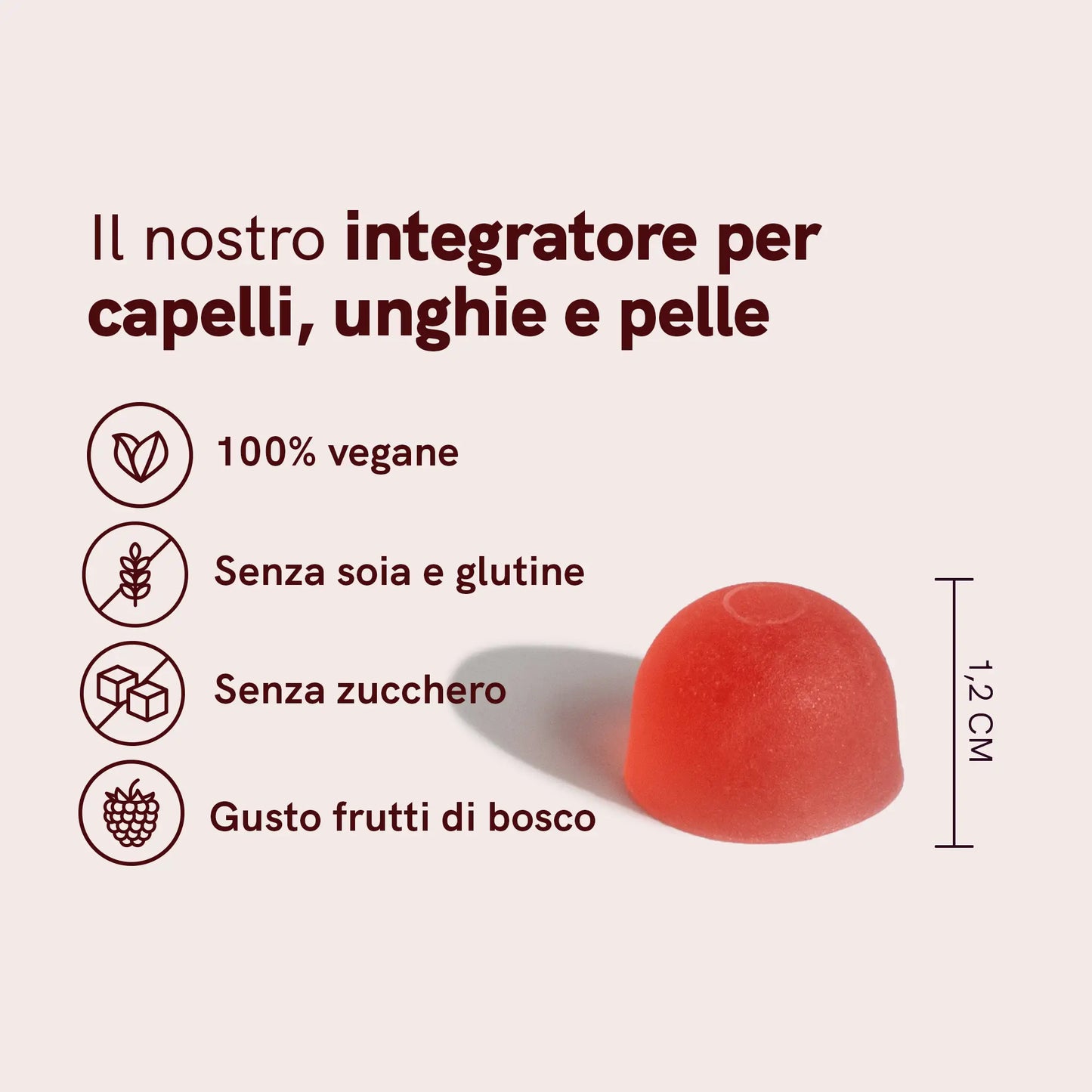 Integratore per Capelli, Pelle e Unghie