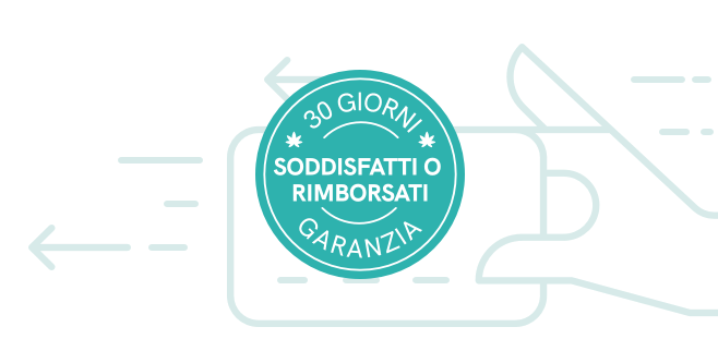 Distintivo di garanzia soddisfatti o rimborsati di 30 giorni