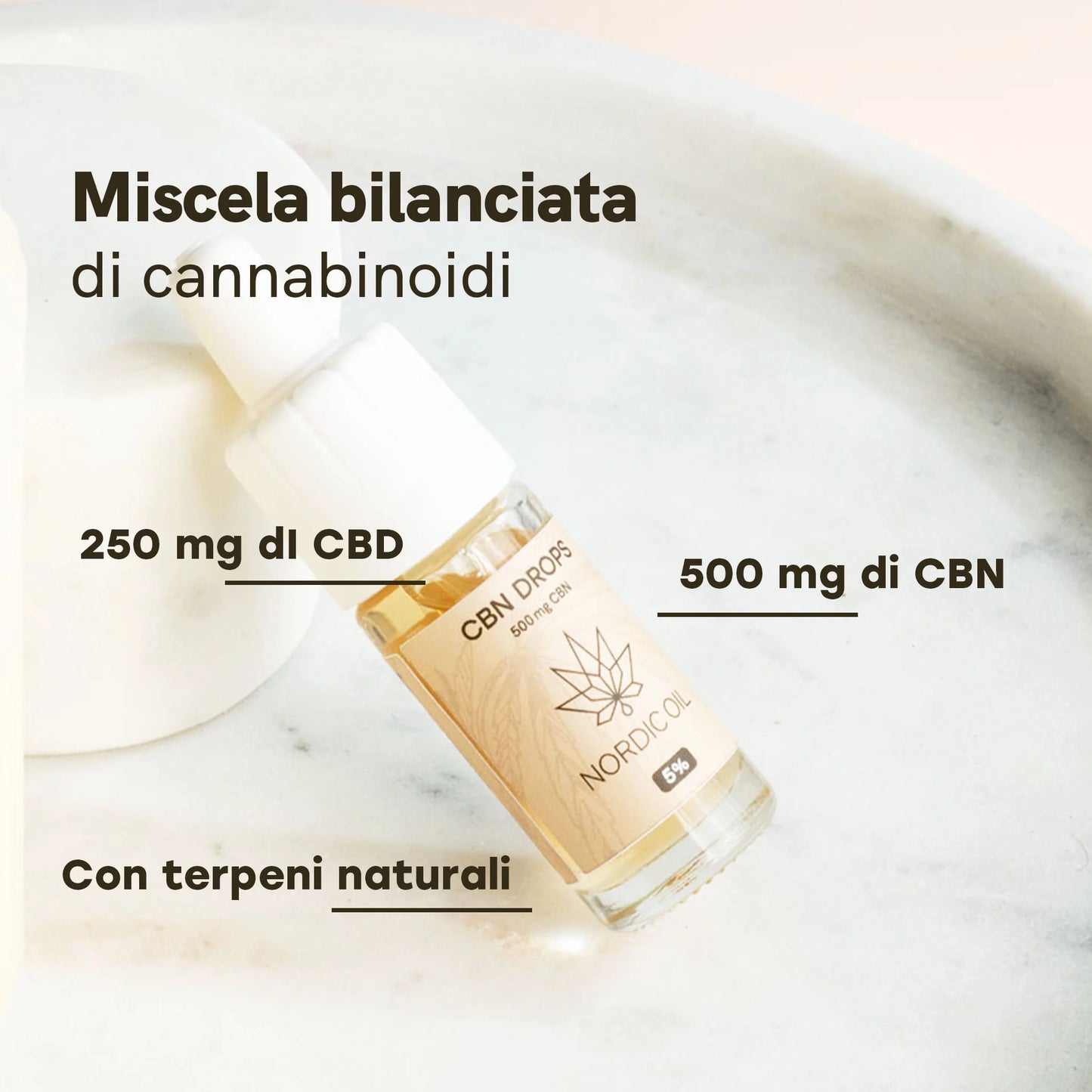 3x2: Olio di CBN (5%)