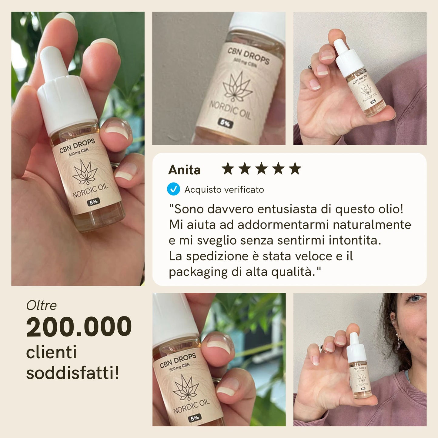 3x2: Olio di CBN (5%)