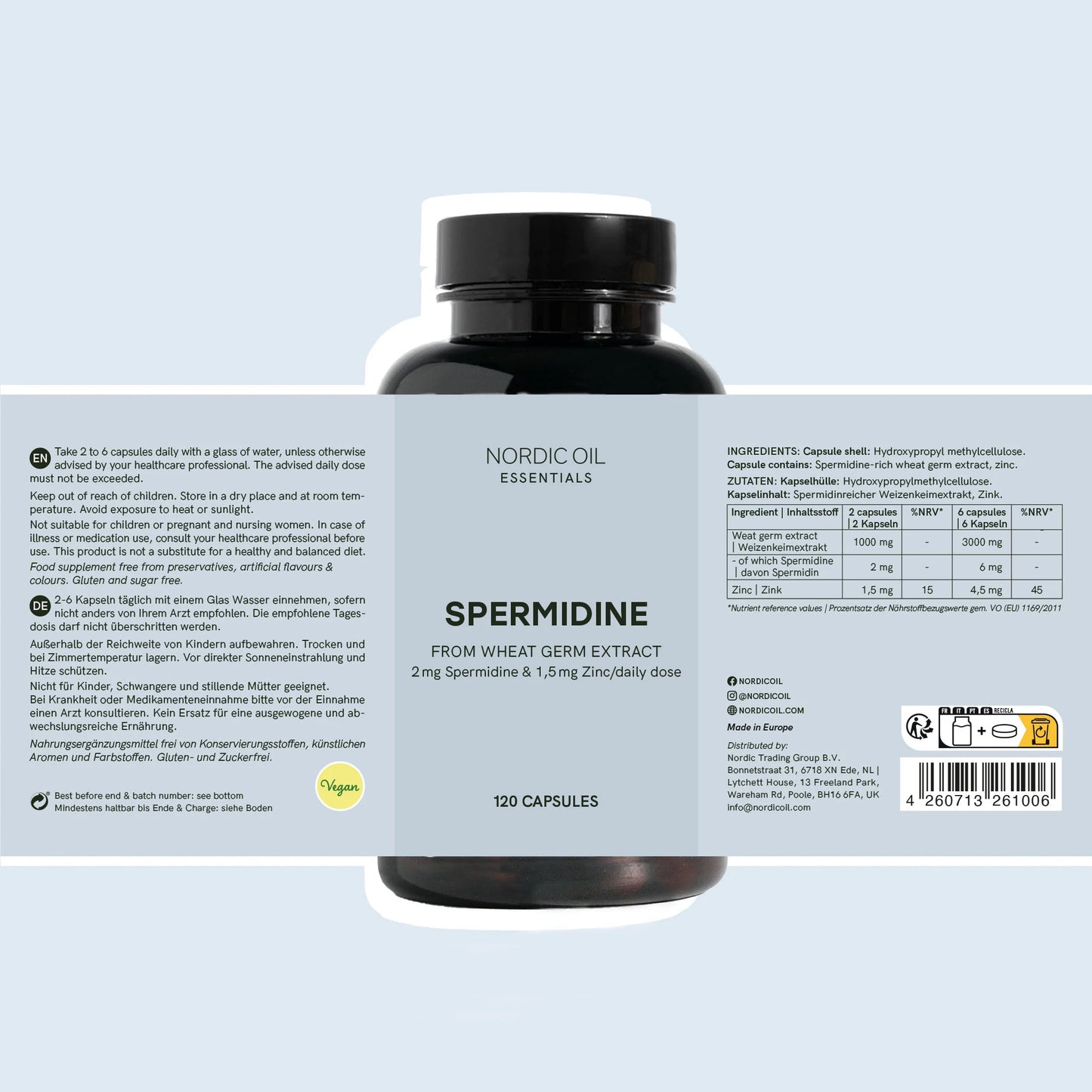 Capsule di spermidina