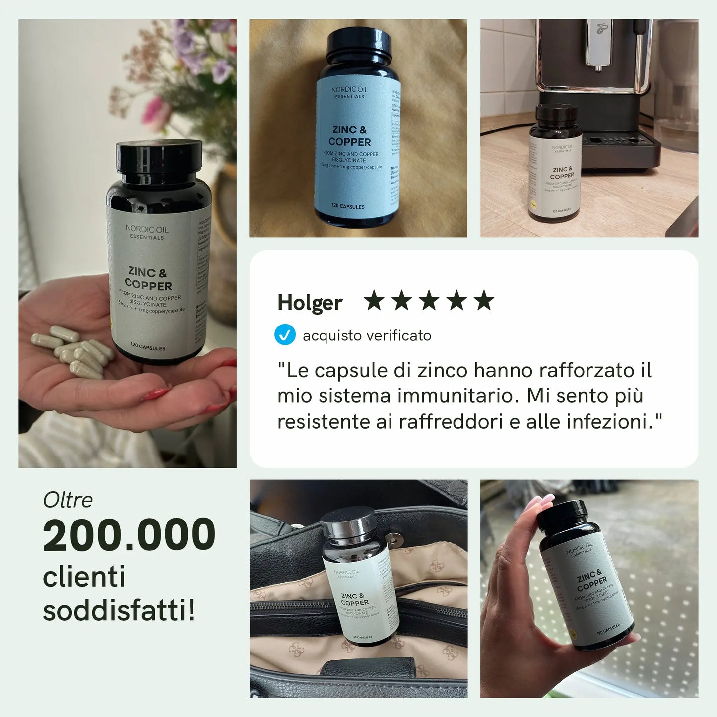 Capsule di zinco