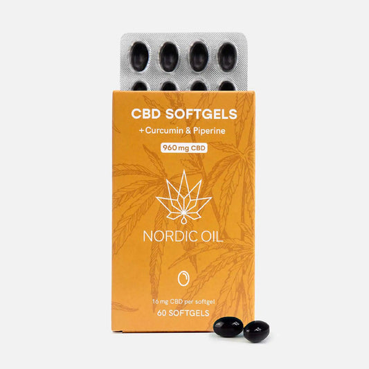 CBD Capsule liposomiali (960mg) con Curcumina