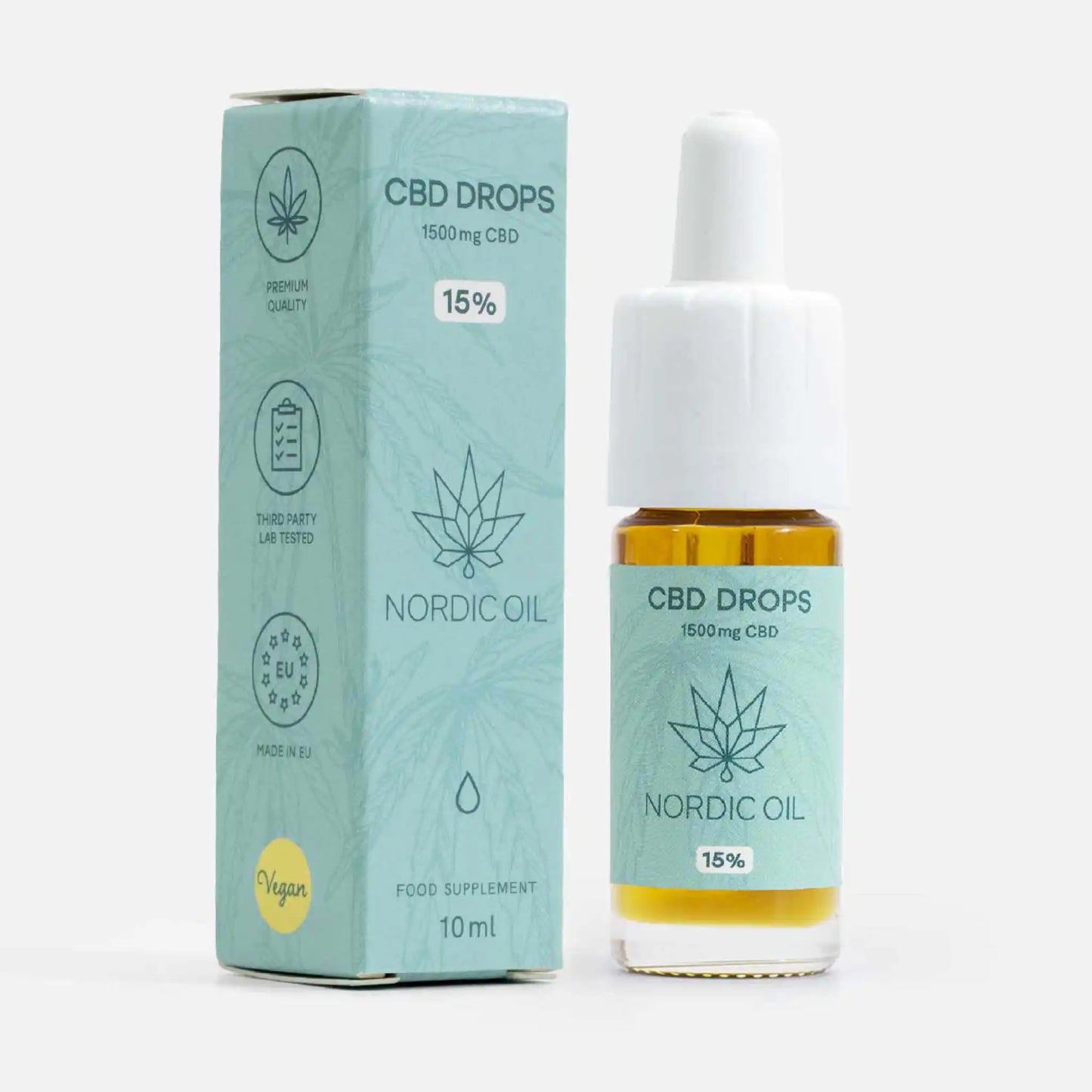 Olio di CBD - Confezione e prodotto