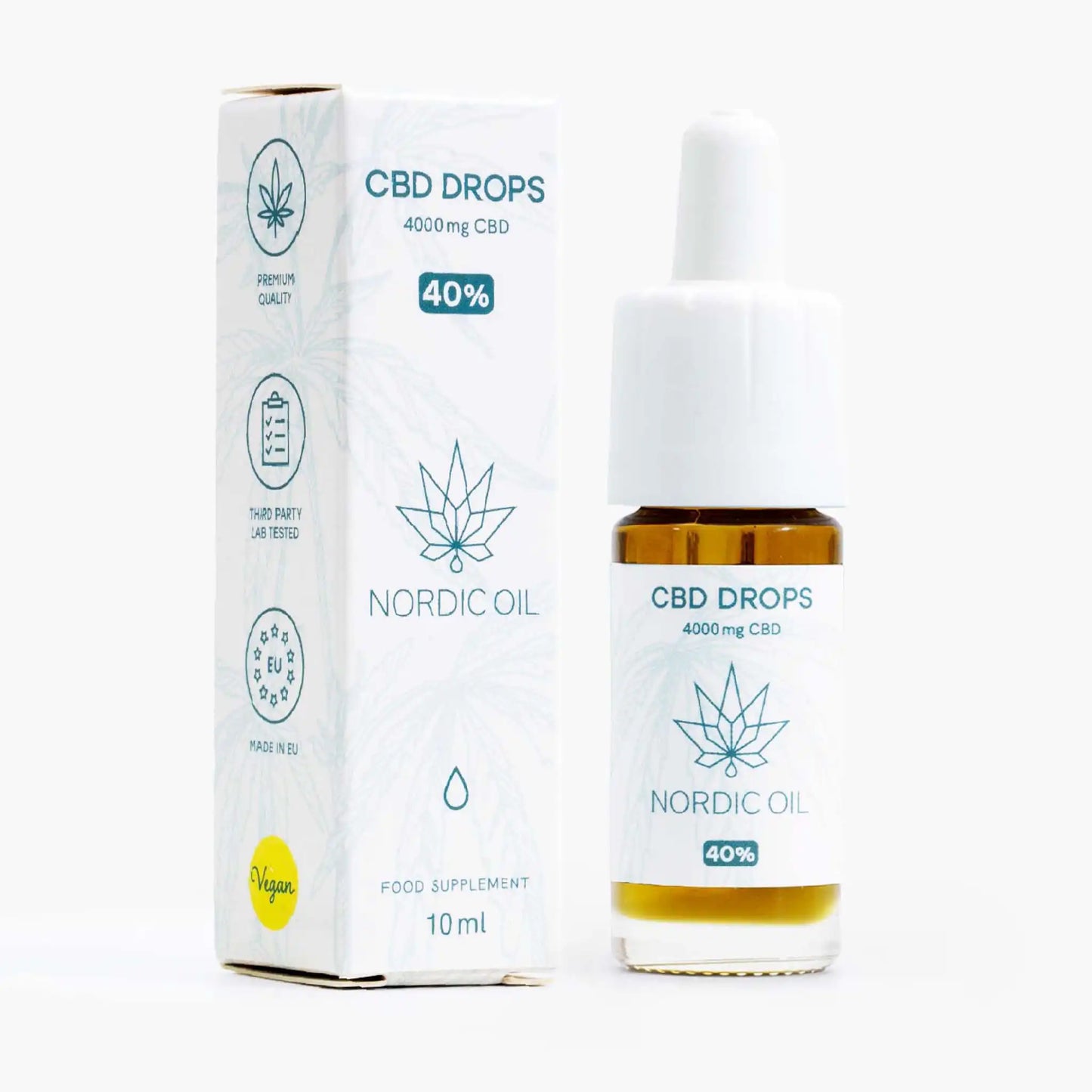 Olio di CBD - Confezione e prodotto