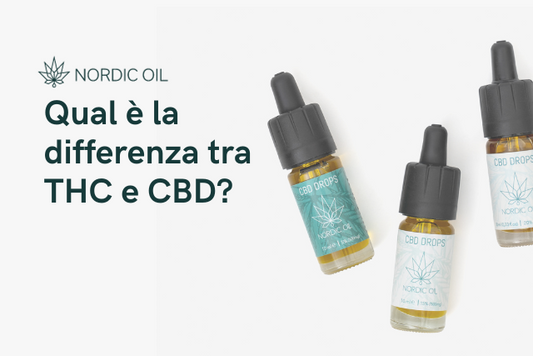 Qual e la differenza tra THC e CBD 