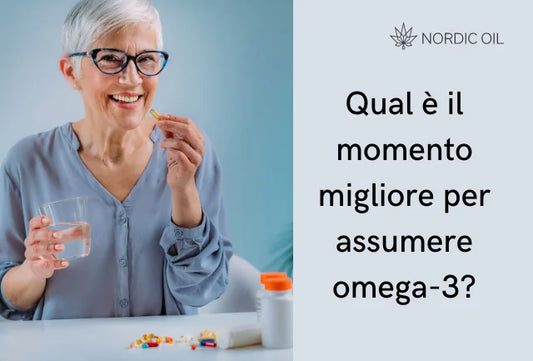 Qual è il momento migliore per assumere omega-3?