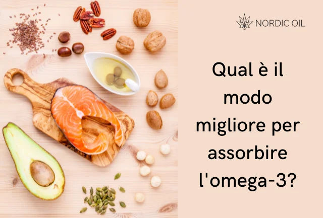 Qual è il modo migliore per assorbire l'omega-3?