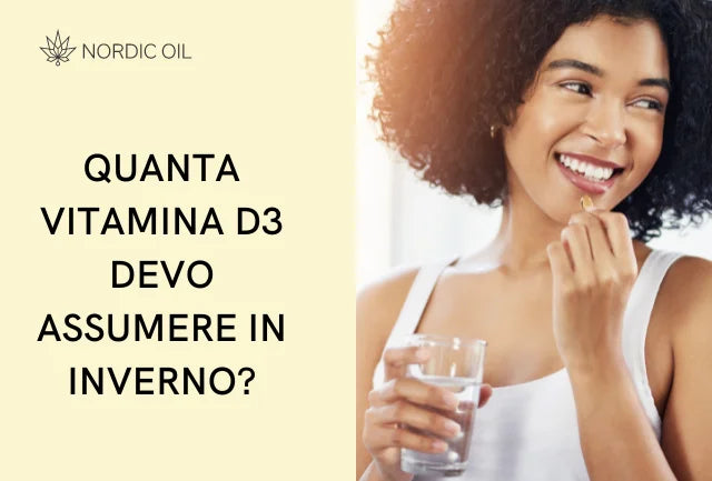 Di quanta vitamina D3 si ha bisogno in inverno?