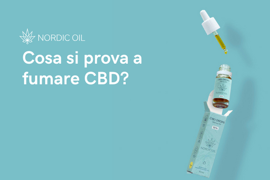 Cosa si prova a fumare CBD