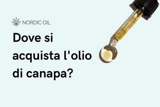 Dove si acquista l olio di canapa