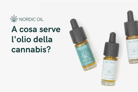 A cosa serve l'olio della cannabis?