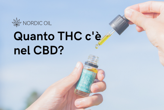 Quanto THC c'è nel CBD?