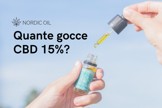 Quante gocce CBD 15%?