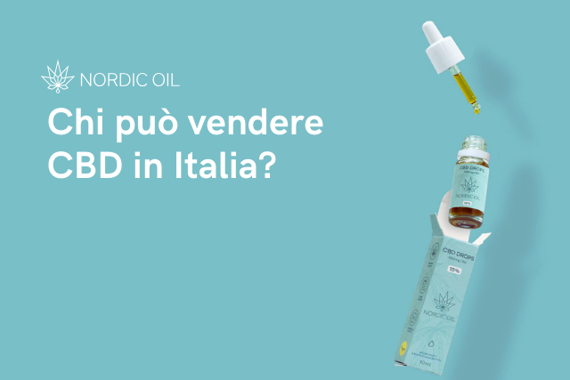 Chi può vendere CBD in Italia?