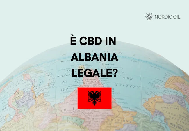 Globo con bandiera dell'Albania