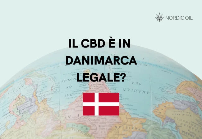 Globo con bandiera della Danimarca