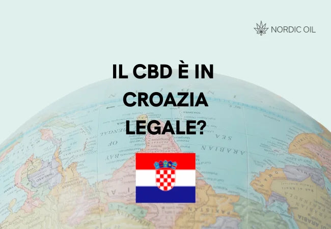 Globo e bandiera della Croazia