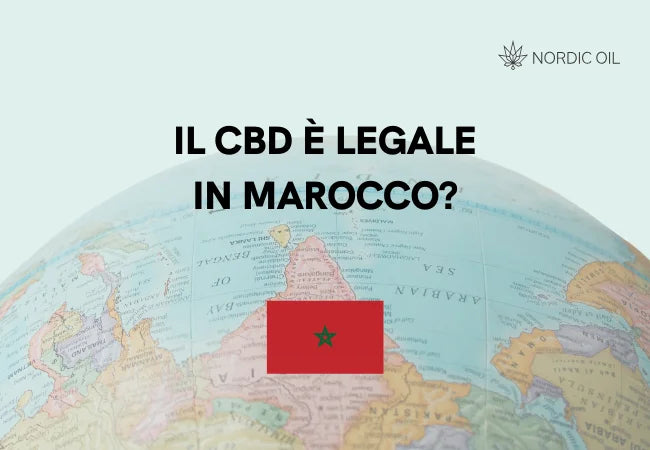 bandiera del marocco con globo sullo sfondo