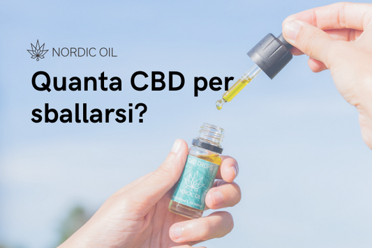 Quanta CBD per sballarsi?