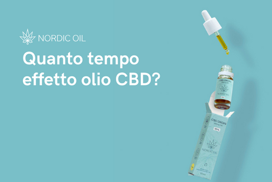 effetto olio CBD