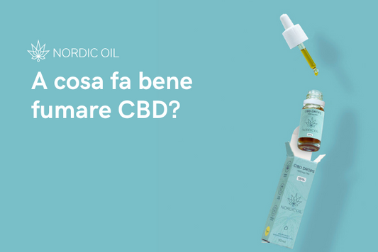 A cosa fa bene fumare CBD