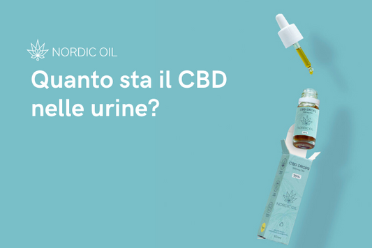 Quanto sta il CBD nelle urine