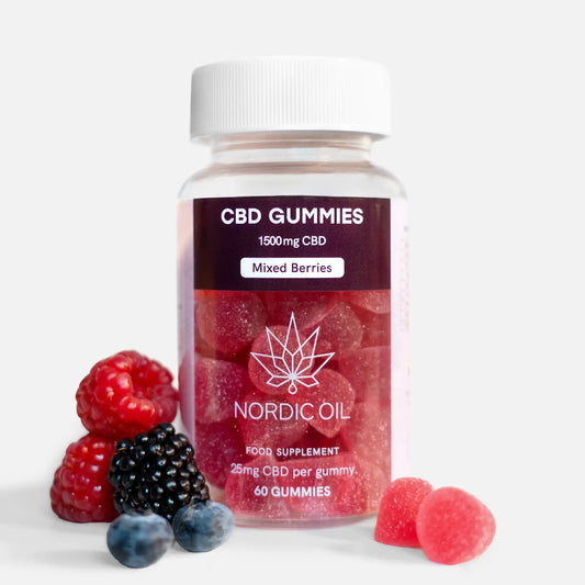CBD Gummies (1500mg) Frutti di bosco