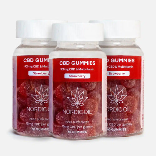 3x2: CBD Gummies (900) Fragola