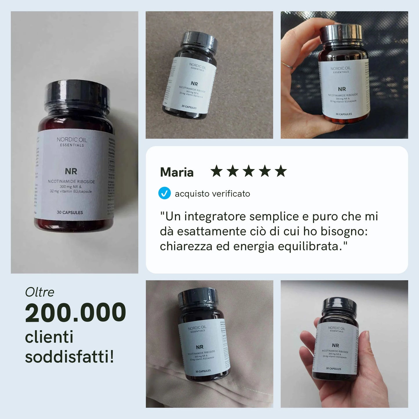 Capsule di Nicotinamide Riboside (NR)