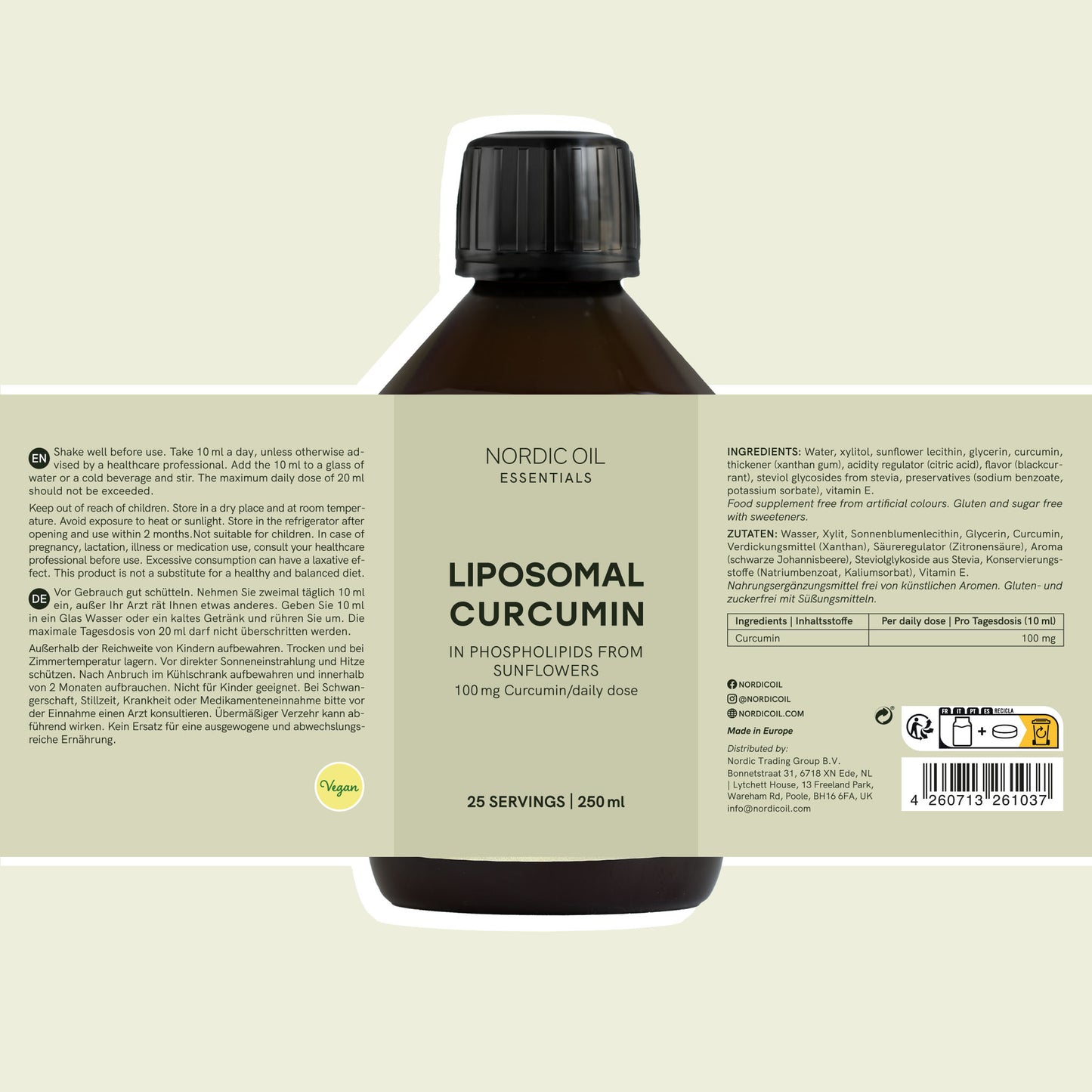 Curcumina liposomiale