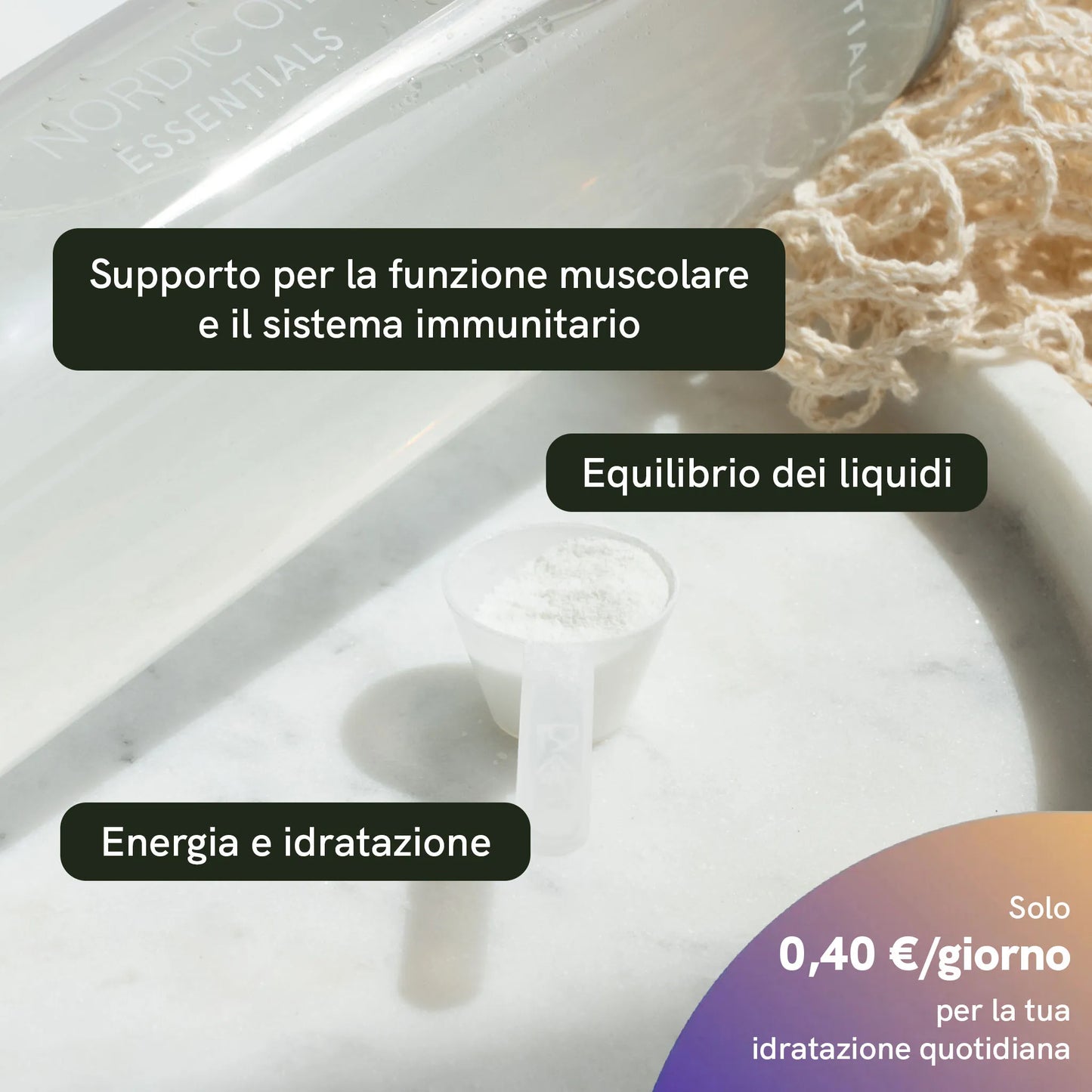 Elettroliti in polvere