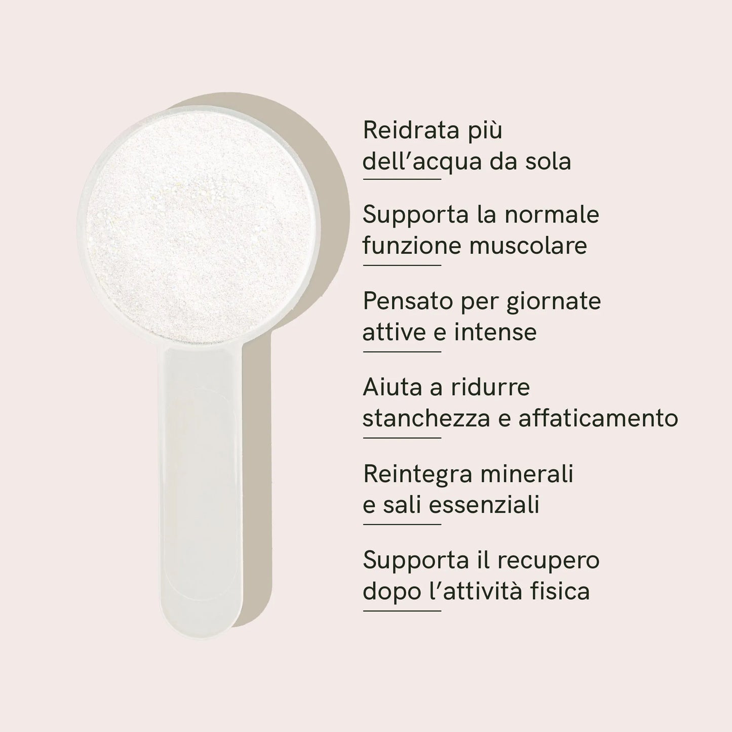 Elettroliti in polvere