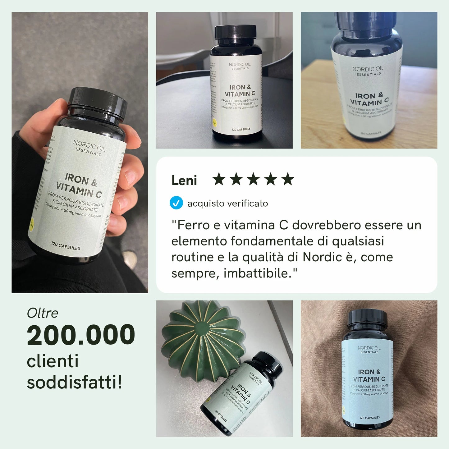 Capsule di Ferro e Vitamina C