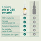 Olio CBD per gatti (2,5%) - Pesce