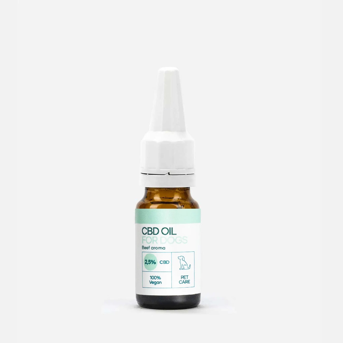 Olio CBD per cani (2,5%) - Manzo