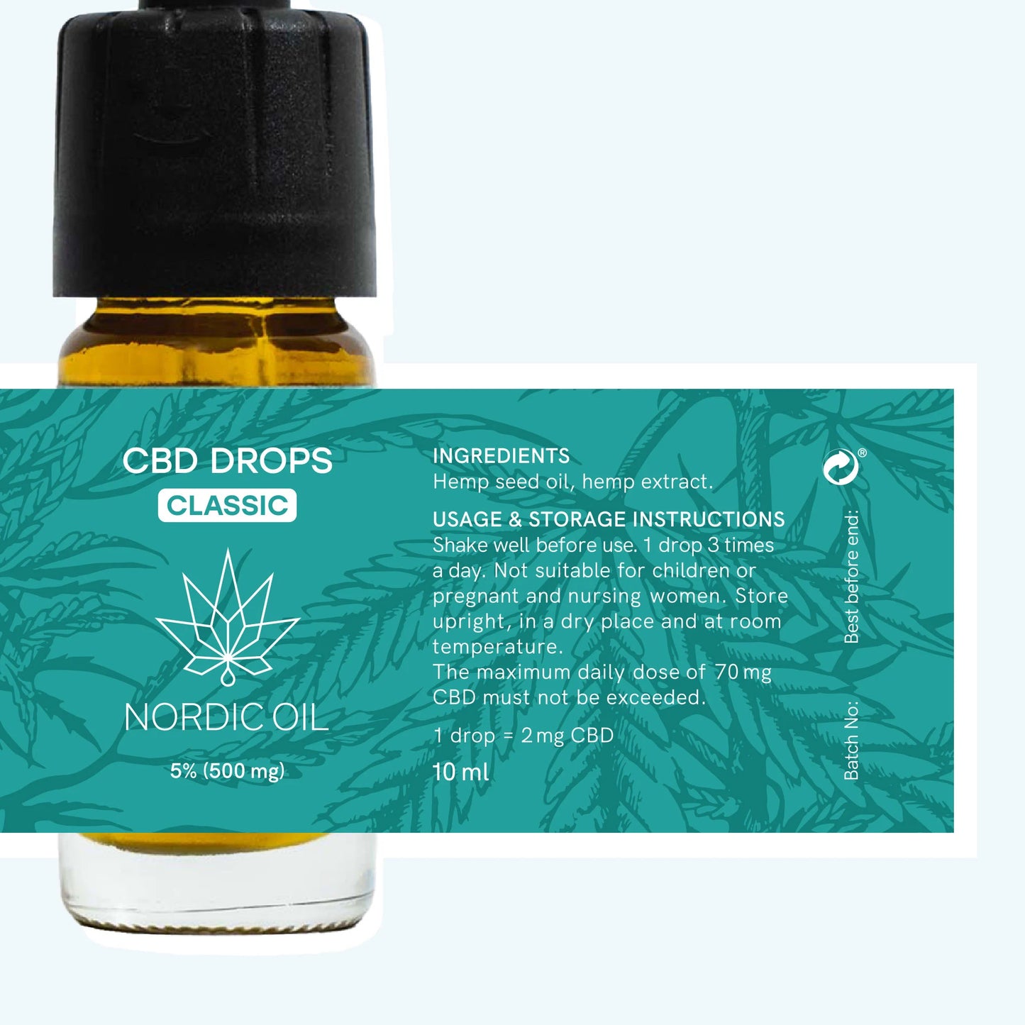 3x2: Olio CBD (5%) Classic