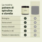 Polvere di spirulina e clorella