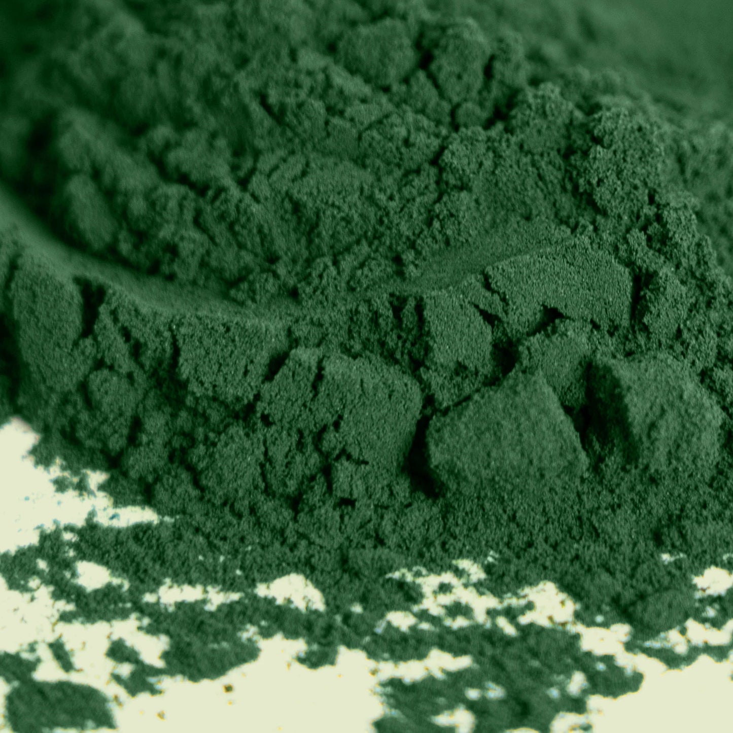 Polvere di spirulina e clorella