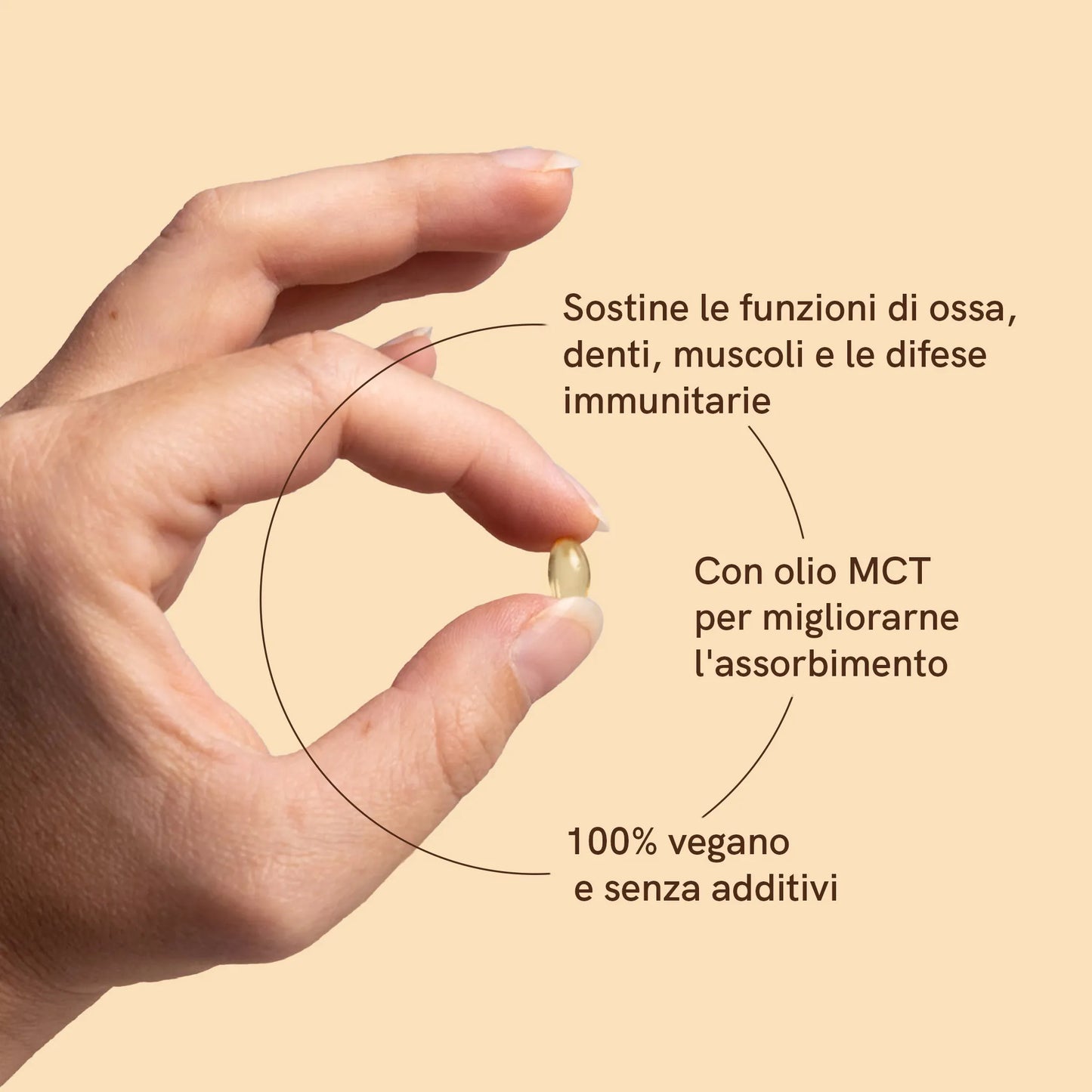 Capsule di vitamina D3