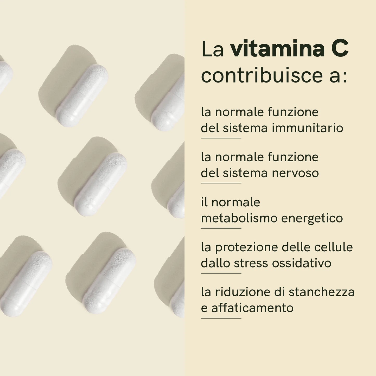 Capsule di vitamina C