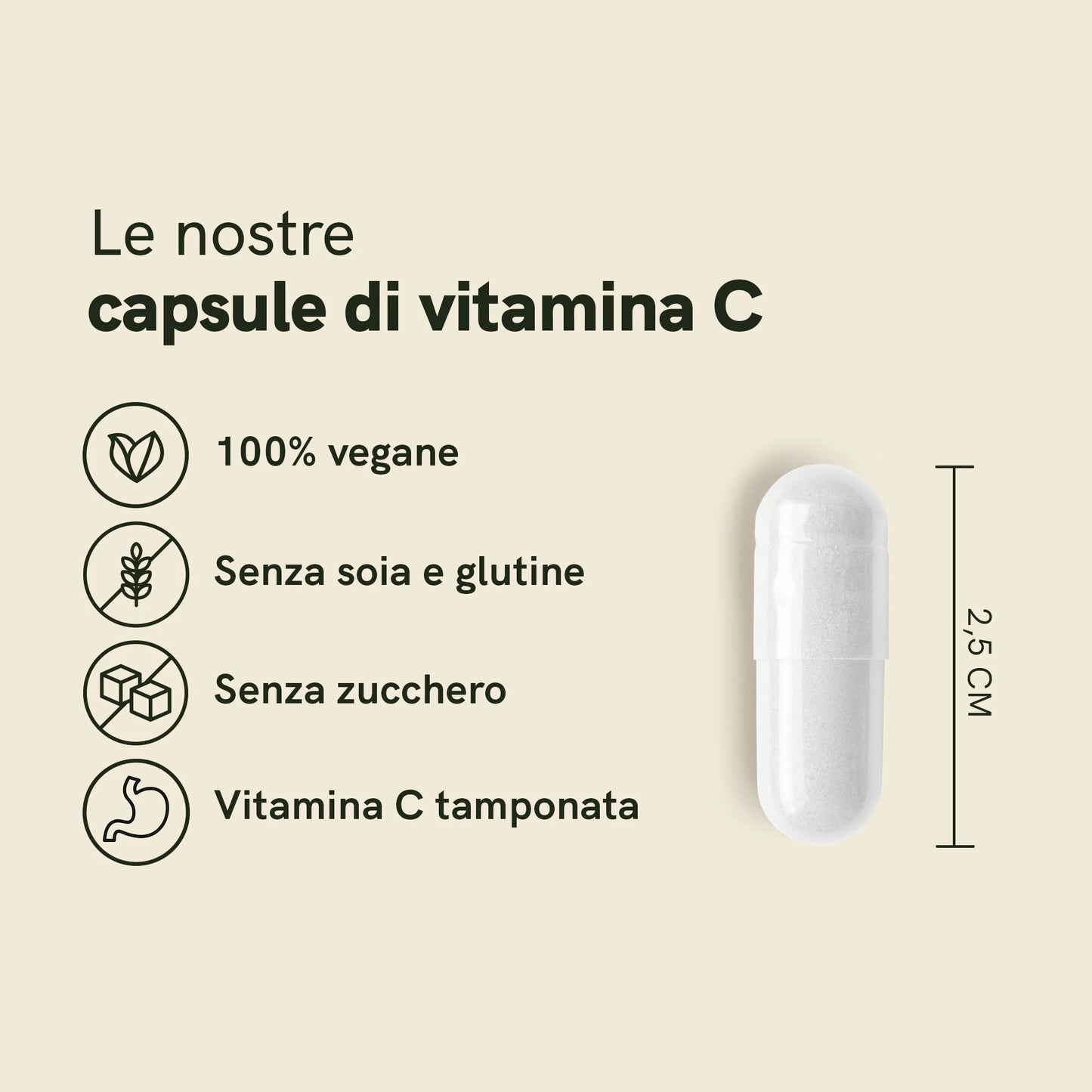Capsule di vitamina C